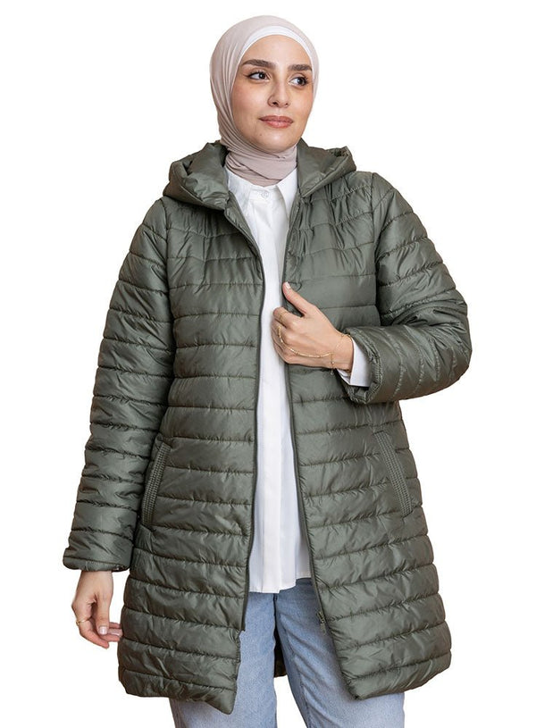 Olive Waterproof Jacket - Khotwh